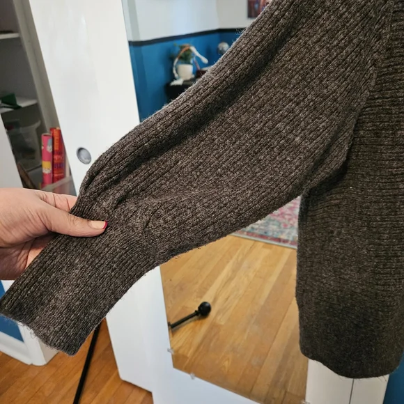 Lane Bryant Charcoal Boat Neck Sweater - Picture 2 of 3